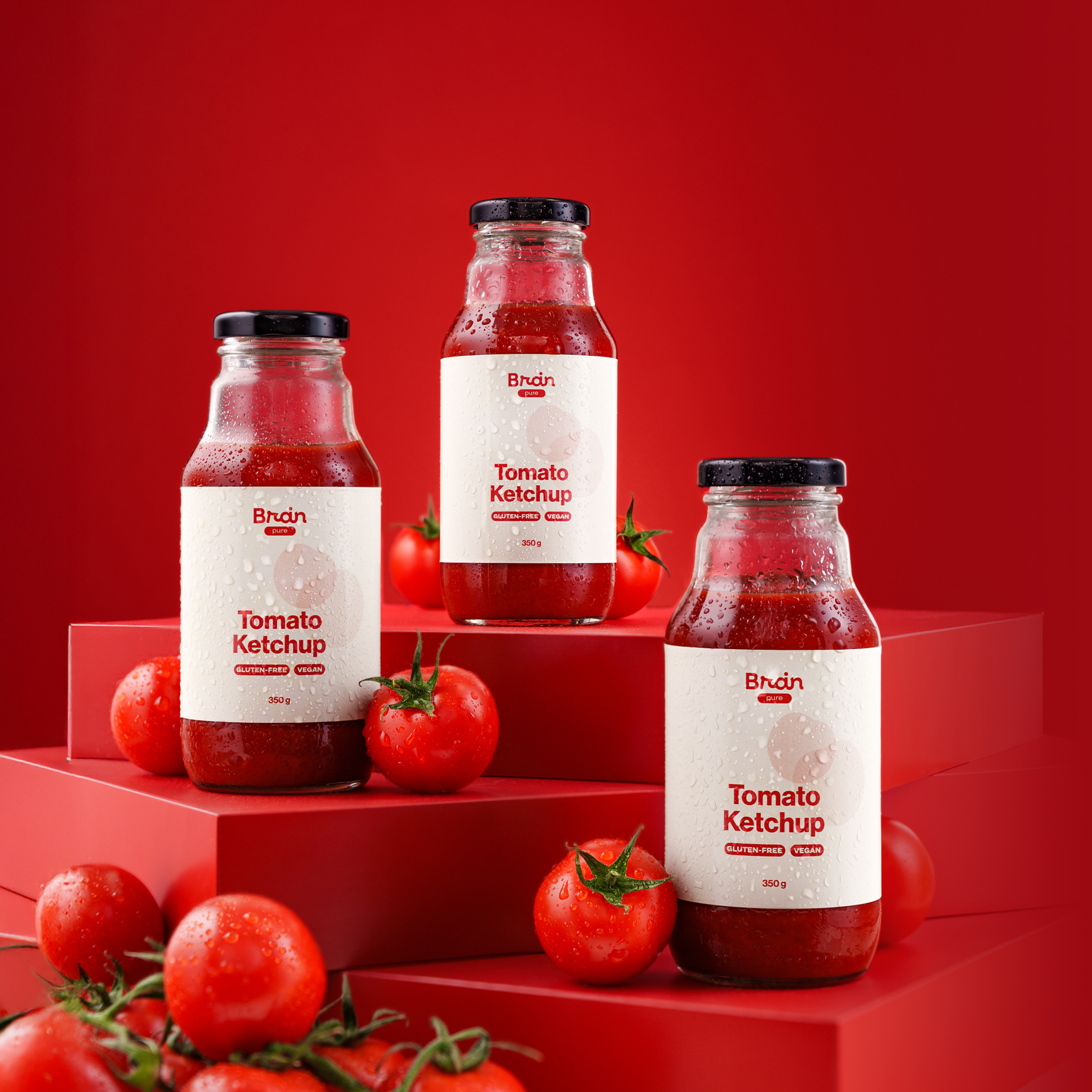 schody z ketchupu
